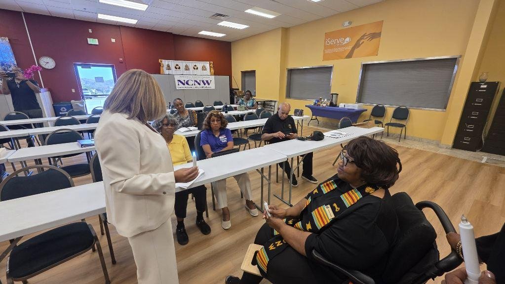 NCNW HDS members gathered at an event